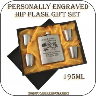 Hip Flask Gift Set