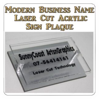 Business Name Sign