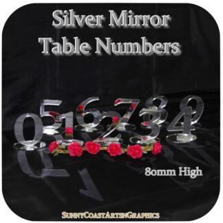 Wedding Guest Table Numbers - Free Shipping